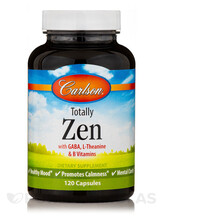 Totally Zen Поддержка стресса Carlson 120 капсул Totally Zen Поддержка стресса Carlson 120 капсул