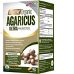 Фото товару Bioactive Organic Agaricus Ultra, Гриби Агарик бразильський, 90 к
