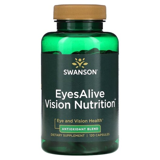 Основное фото товара Поддержка здоровья зрения, EyesAlive Vision Nutrition, 120 капсул