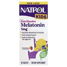 Мелатонін Kids Melatonin Ages 4 & Up Strawberry Natrol