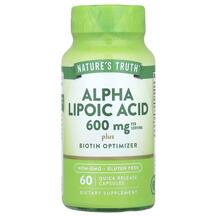 Альфа-ліпоєва кислота Alpha Lipoic Acid Nature's Truth