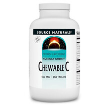Acerola Cherry Chewable C Ацерола Source Naturals