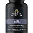 Фото товару Ancient Nutrition, Zinc + Probiotics, Цинк, 30 капсул