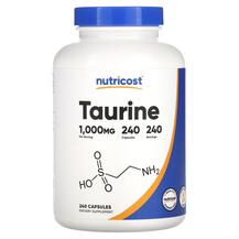 L-Таурин Taurine 1000 mg Nutricost 240 капсул