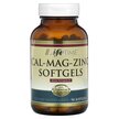 Фото товара LifeTime, Витамин D, Cal-Mag-Zinc with Vitamin D, 90 капсул