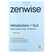 Фото товару Metabolism + Gut Unflavored Фото товару Zenwise, Metabolism + Gut Unflavored, Пребіотики, 28 шт