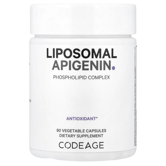 Основне фото товару CodeAge, Liposomal Apigenin, Апігенін, 90 капсул