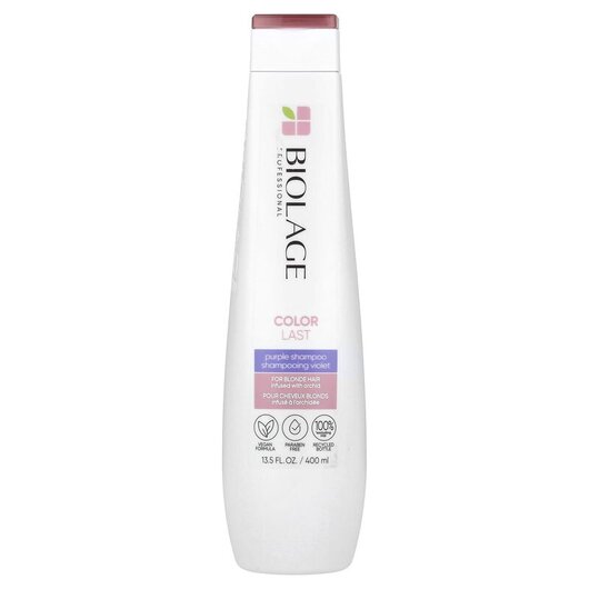 Основное фото товара Biolage, Шампунь, Color Last Purple Shampoo For Blonde Hair, 400 
