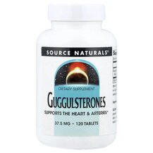 Guggulsterones 37.5 mg Гуггул Source Naturals 120 таблеток Guggulsterones 37.5 mg Гуггул Source Naturals 120 таблеток