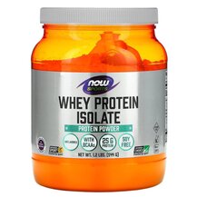 Протеїн Sports Whey Protein Isolate Unflavored 1 NOW Foods Протеїн Sports Whey Protein Isolate Unflavored 1 NOW Foods