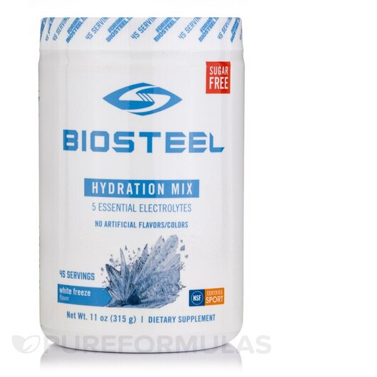 Основное фото товара BioSteel, Электролиты, Hydration Mix Powder White Freeze Flavor, 