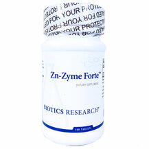 Цинк 25 мг Zn-Zyme Forte Biotics Research 100 таблеток Цинк 25 мг Zn-Zyme Forte Biotics Research 100 таблеток