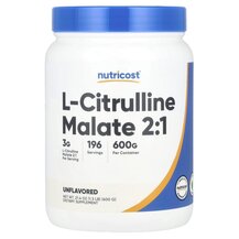 L-Citrulline Malate 2:1 Unflavored L-Цитруллин Nutricost