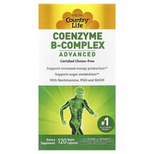Coenzyme B-Complex Advanced B-комплекс Country Life