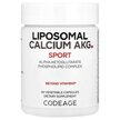 Фото товару Liposomal Calcium AKG Фото товару CodeAge, Liposomal Calcium AKG, Кальцій Альфа-кетоглутарат, 60 ка