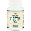Фото товару Double Wood Supplements, Fisetin 100 mg, Фісетин, 60 капсул