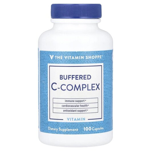 Основне фото товару TheVitaminShoppe, Buffered C-Complex, Вітамін C, 100 капсул