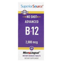 Вітамін B12 Кобаламін Advanced B-12 2000 mcg Superior
