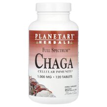 Гриби Чага Full Spectrum Chaga 1000 mg Planetary Herbals