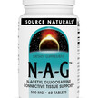 Фото товару N-A-G N-Acetyl Glucosamine, N-ацетилглюкозамін, 60 таблеток