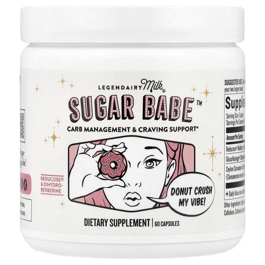 Основное фото товара Sugar Babe Carb Management & Craving Support Основное фото товара Sugar Babe Carb Management & Craving Support, Заменитель саха