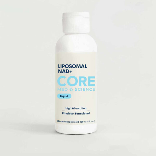 Основное фото товара Liposomal NAD+ 4 Oz Основное фото товара Core Med Science, Никотинамид НАД+, Liposomal NAD+ 4 Oz, 1 шт