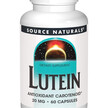 Фото товару Source Naturals, Lutein, Лютеїн, 60 капсул
