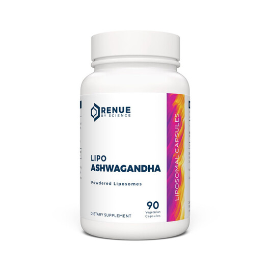 Основне фото товару Renue By Science, Lipo Ashwagandha, Ашваганда, 90 капсул