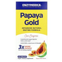 Papaya Gold Papaya Mint Ферменты Папайи Enzymedica