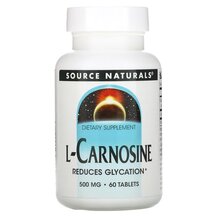 L-Карнозин 500 мг L-Carnosine 500 mg 60 Source Naturals L-Карнозин 500 мг L-Carnosine 500 mg 60 Source Naturals