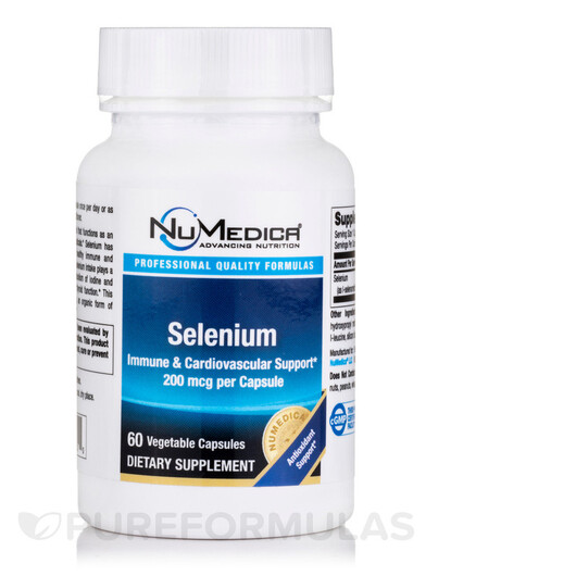 Основное фото товара Selenium Основное фото товара NuMedica, Селен, Selenium, 60 капсул