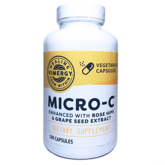 Основне фото товару Vimergy, Micro-C, Мікро-С, 180 капсул