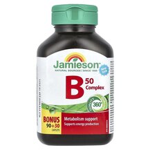 Vitamin B 50 Complex B-комплекс Jamieson Natural Sources