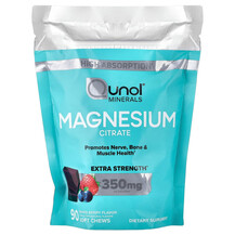 Магній Magnesium Citrate Mixed Berry Qunol 90 таблеток