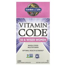 Vitamin Code 50 & Wiser Women Витамины Garden 240 капсул