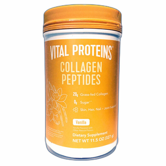 Основное фото товара Collagen Peptides Vanilla Flavor Основное фото товара Vital Proteins, Коллаген, Collagen Peptides Vanilla Flavor, 327 г