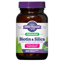 Organic Biotin & Silica Витамин B7 Биотин Oregon's Wild