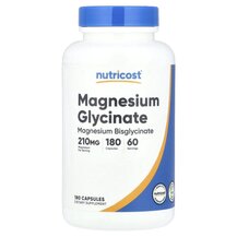 Magnesium Glycinate 210 mg Магний Глицинат Nutricost Magnesium Glycinate 210 mg Магний Глицинат Nutricost