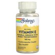 Фото товару Dry Form Vitamin E Natural Source with Mixed Tocopherols 165 mg Фото товару Dry Form Vitamin E Natural Source with, Вітамін E Токофероли, 100