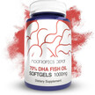 Фото товару Omega-3 Fish Oil 70% DHA Softgel Capsules, Омега 3, 60 Softgels