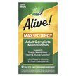 Фото товара Alive! Max3 Daily Multi-Vitamin Фото товара Nature's Way, Мультивитамины, Max3 Potency, 90 таблеток