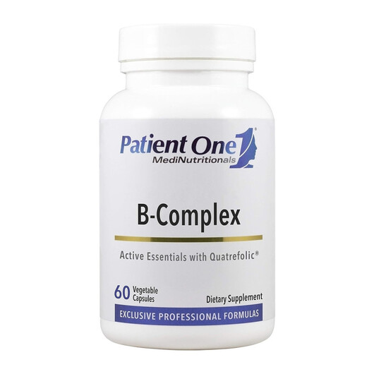 Основне фото товару B-Complex with Quatrefolic Основне фото товару B-Complex with Quatrefolic, B-комплекс, 60 капсул