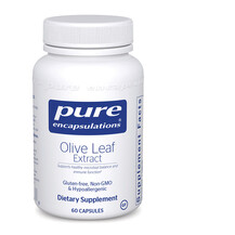 Листя оливи Olive Leaf Extract Pure Encapsulations Листя оливи Olive Leaf Extract Pure Encapsulations