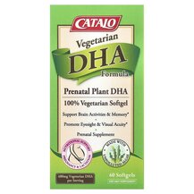 ДГК Vegetarian DHA Formula CATALO 60 капсул ДГК Vegetarian DHA Formula CATALO 60 капсул