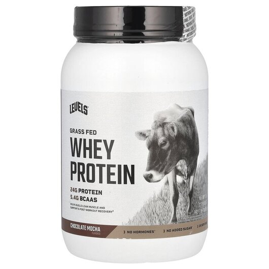 Основное фото товара Grass Fed Whey Protein Powder Chocolate Mocha Основное фото товара Протеин Изолят, Grass Fed Whey Protein Powder Chocolate Mocha, 90