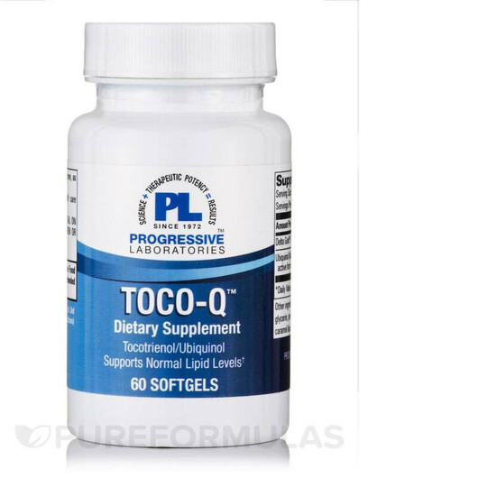 Основное фото товара Toco Q Основное фото товара Progressive Labs, Токотриенолы, Toco Q, 60 капсул