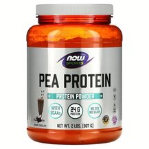 Pea Protein Chocolate Гороховый Протеин NOW Foods 907 г