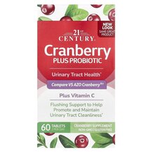 Cranberry Plus Probiotic Клюква с пробиотиками 21st