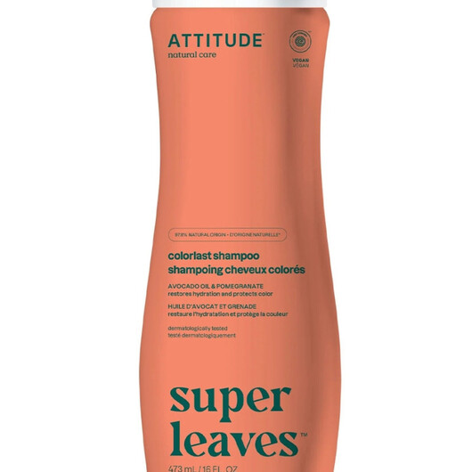 Основне фото товару Super Leaves Colorlast Shampoo Avocado Oil & Pomegranate Основне фото товару Super Leaves Colorlast Shampoo Avocado Oil & Pomegranate, Шам