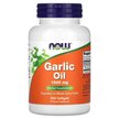 Фото товару NOW Foods, Garlic Oil 1500 mg, Часникова олія 1500 мг, 250 капсул